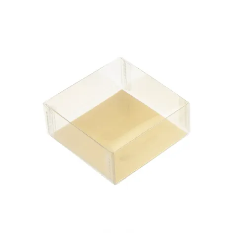 Clear Box with Lid L68xW68xH30mm